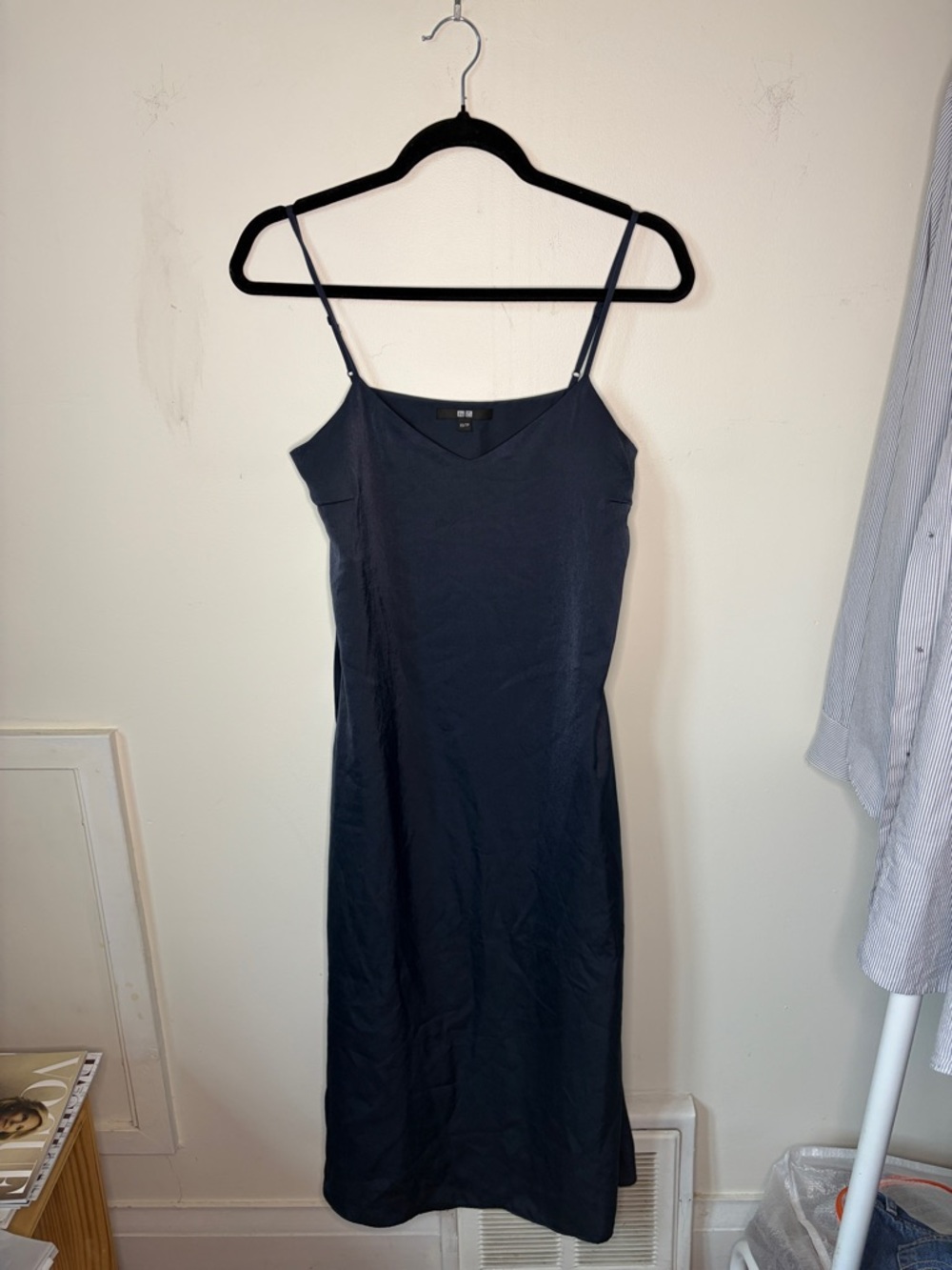 Uniqlo Navy Midi Dress